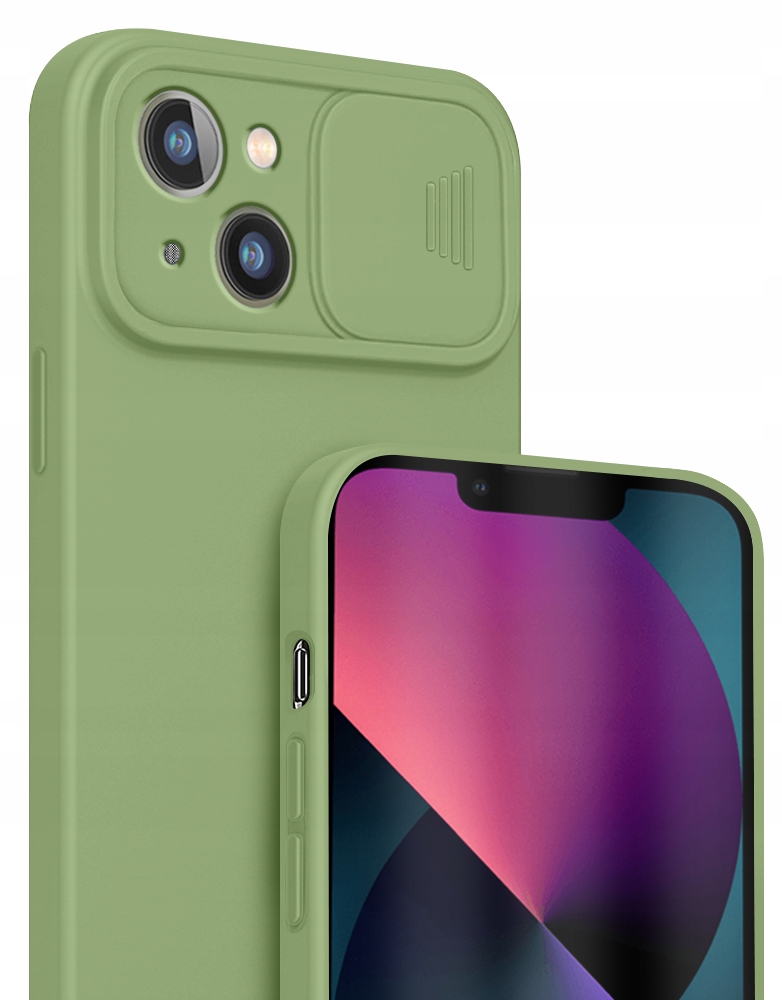

Etui Silicone CamShield Szkło do Apple iPhone 13