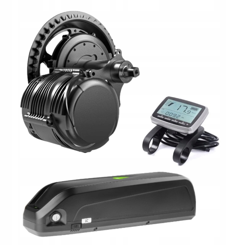 Tongsheng Zestaw Elektryczny Do Roweru TSDZ8 48V 750W Bateria 14AH
