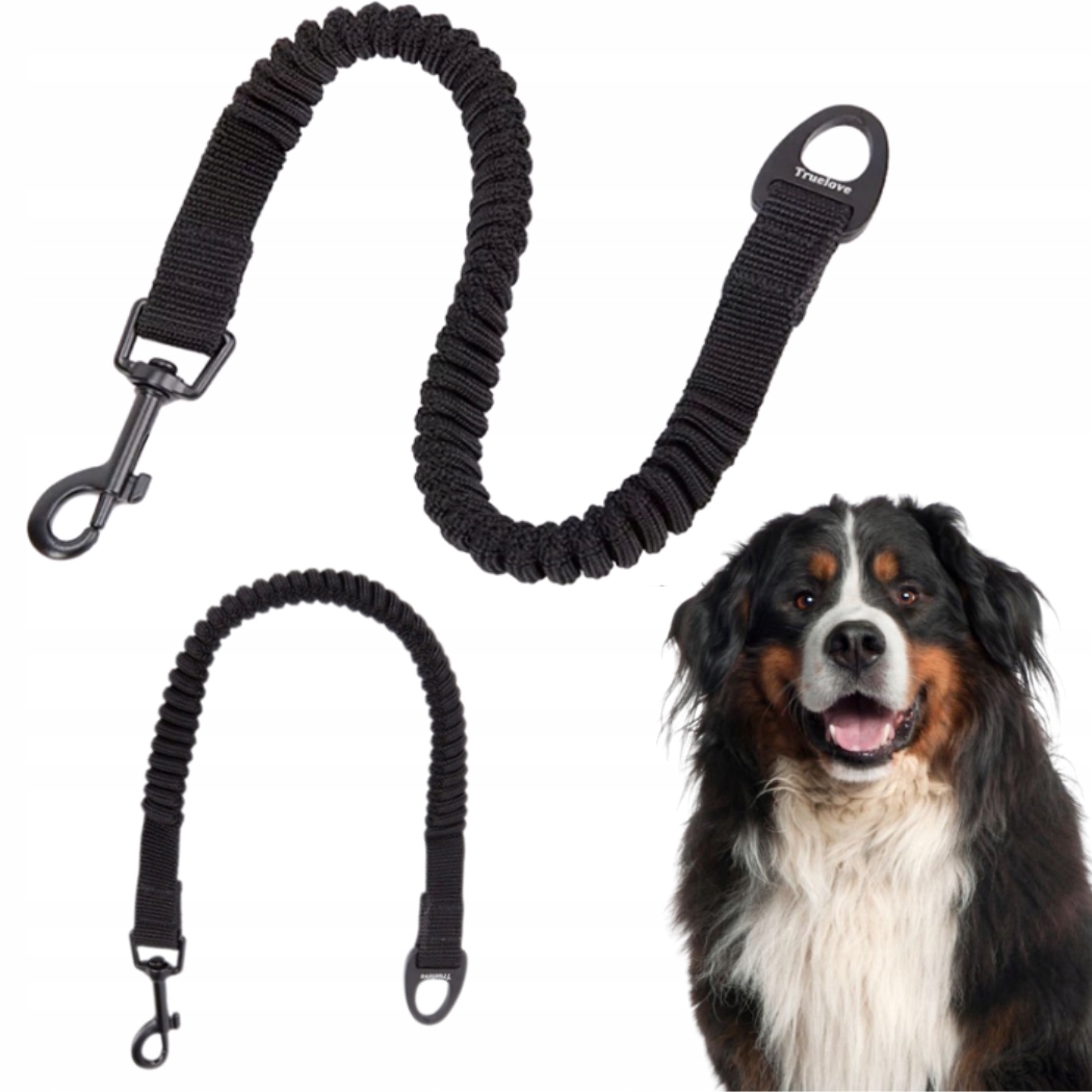 Levně Tlumič Na Vodítko Pro Středního/velkého Psa, Lehký Truelove, Černý