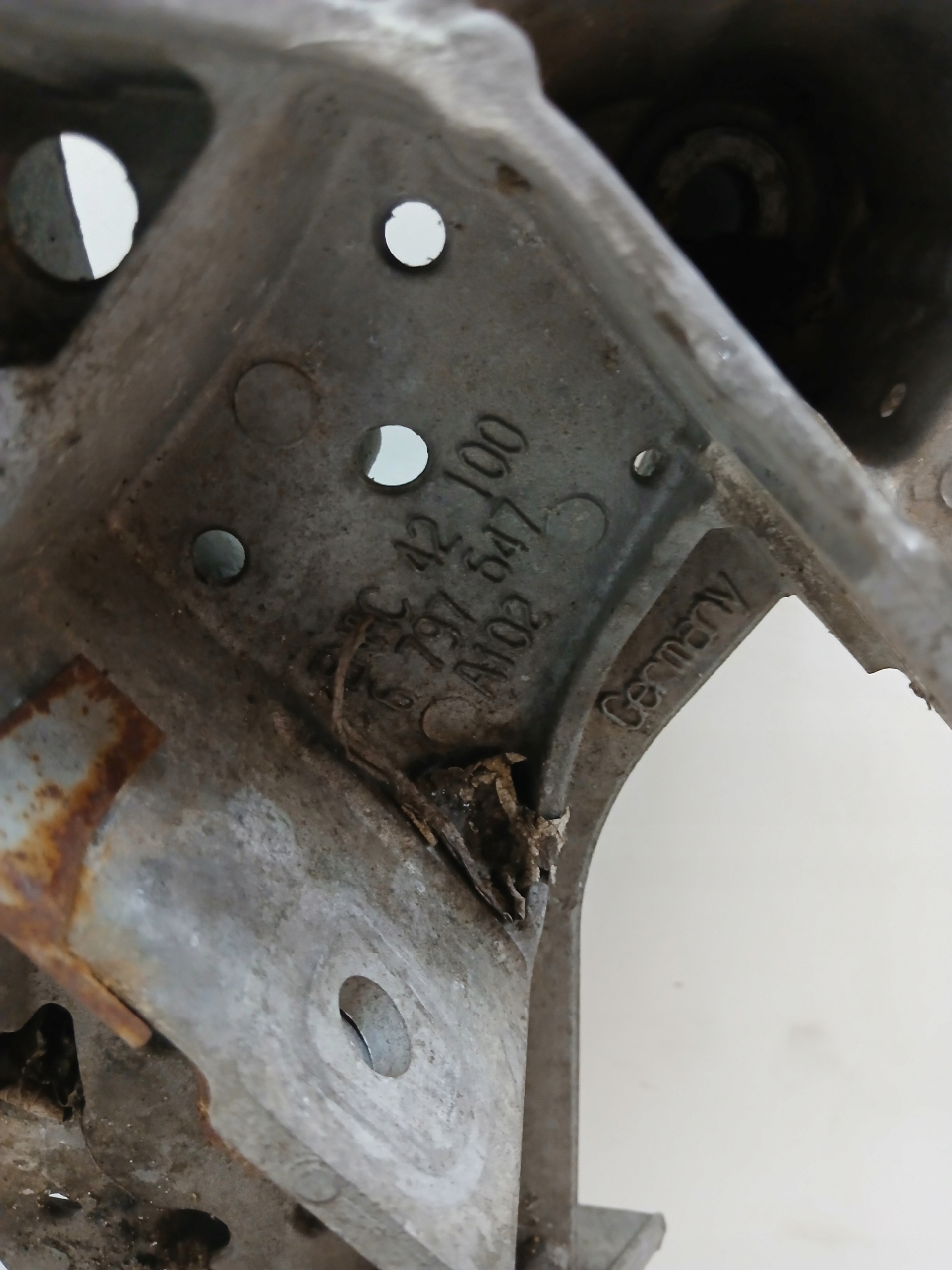 axle beam front front BMW F10 3.0 D OE 6797648