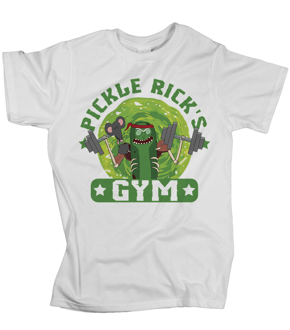

Koszulka męska pickle rick's gym XXL