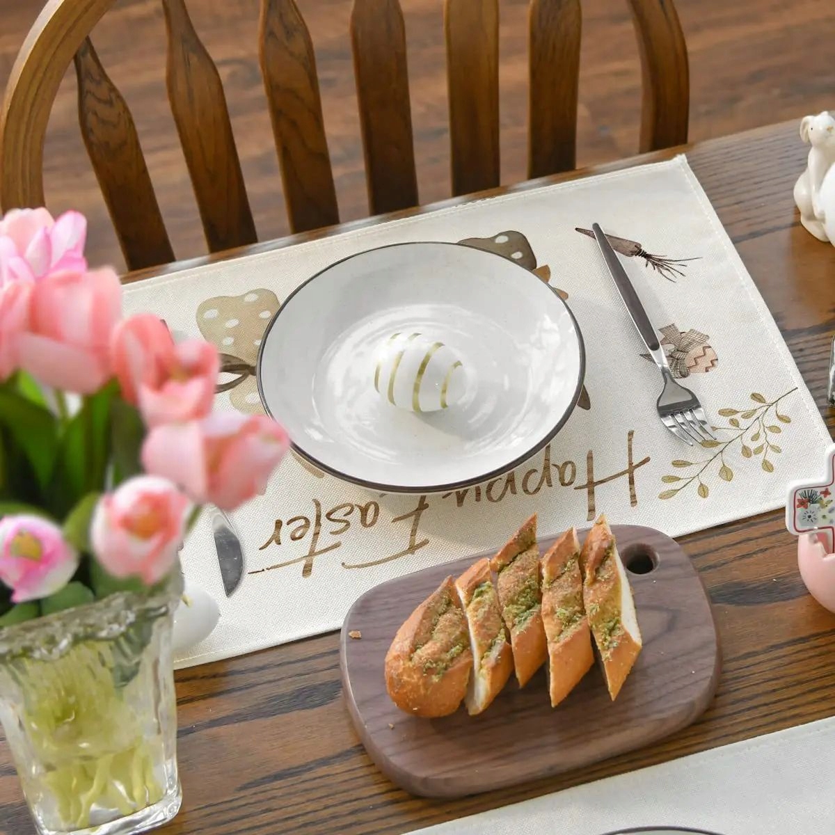 ŚWIĄTECZNA PODKŁADKA NA STÓŁ WIELKANOC ZAJĄC model 1 Stan opakowania brak opakowania