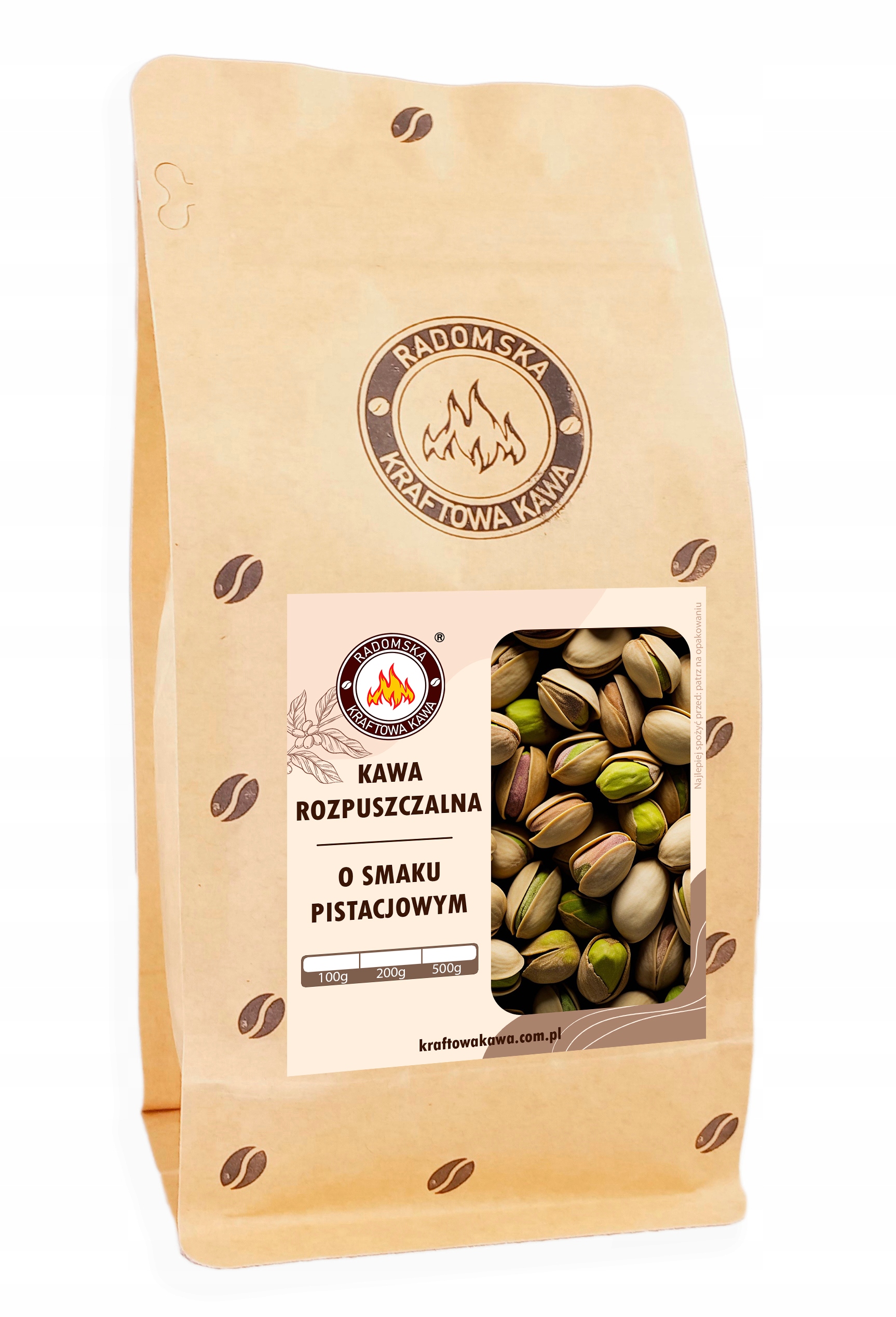 Kawa rozpuszczalna Pistacjowa 500g