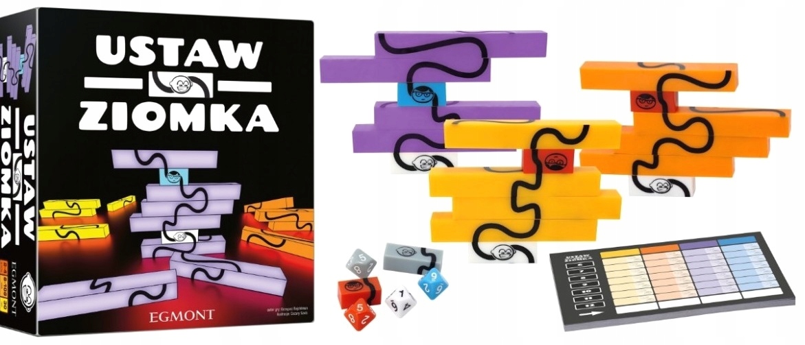 Egmont Gra Zręcznościowa Ustaw Ziomka 0806
