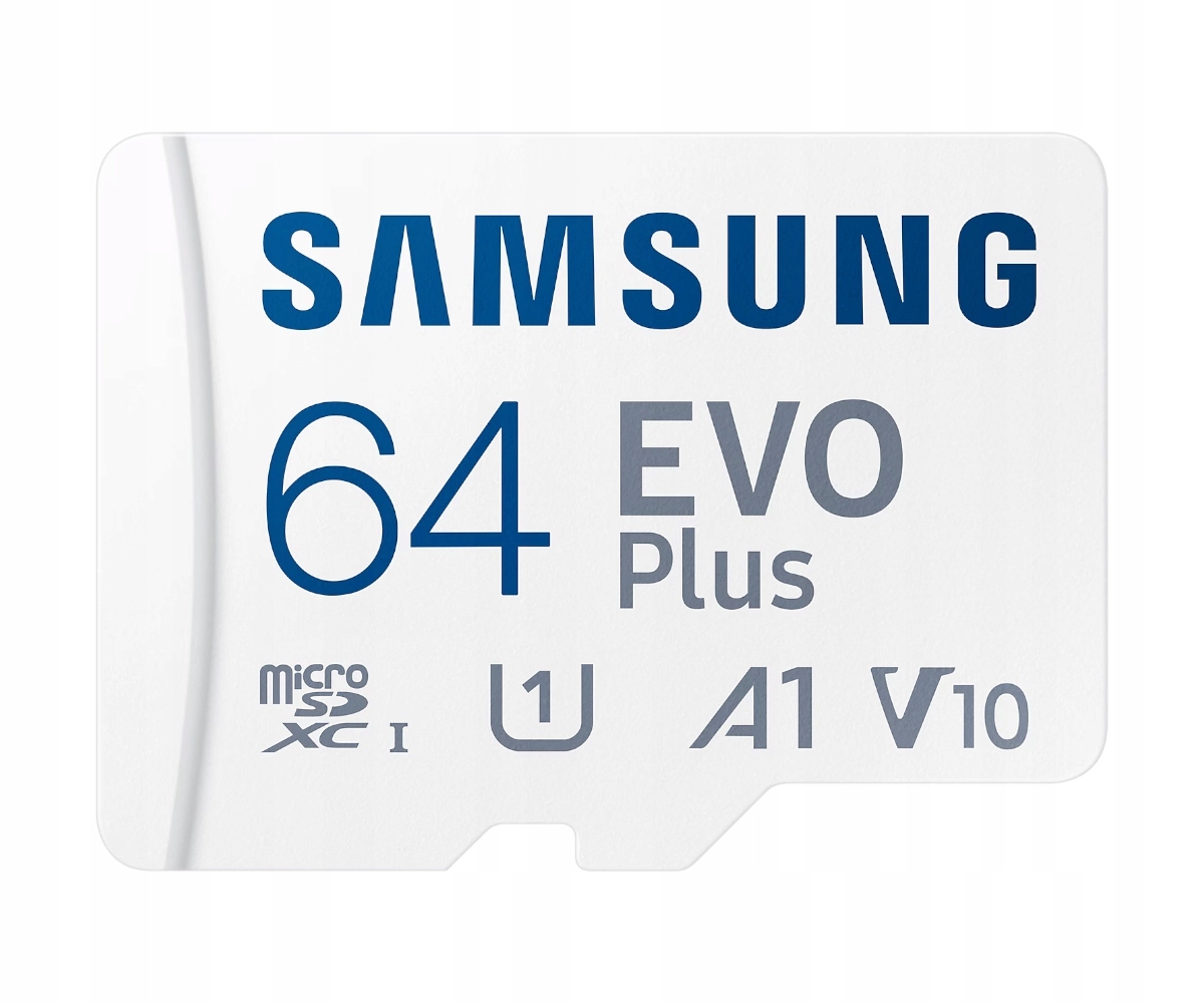 Karta pamięci Samsung EVO Plus 64GB microSDXC 130MB/s UHS-I U1 A1 +adapter