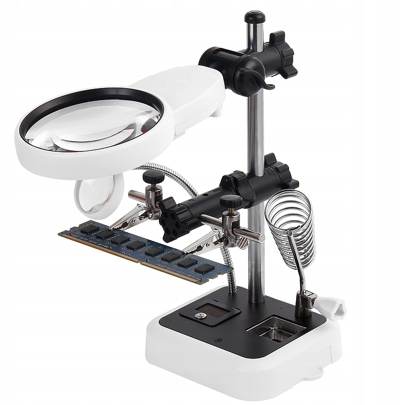 

Trzecia Ręka Multi Lupy Uchwyt Lutownic Ledy Usb