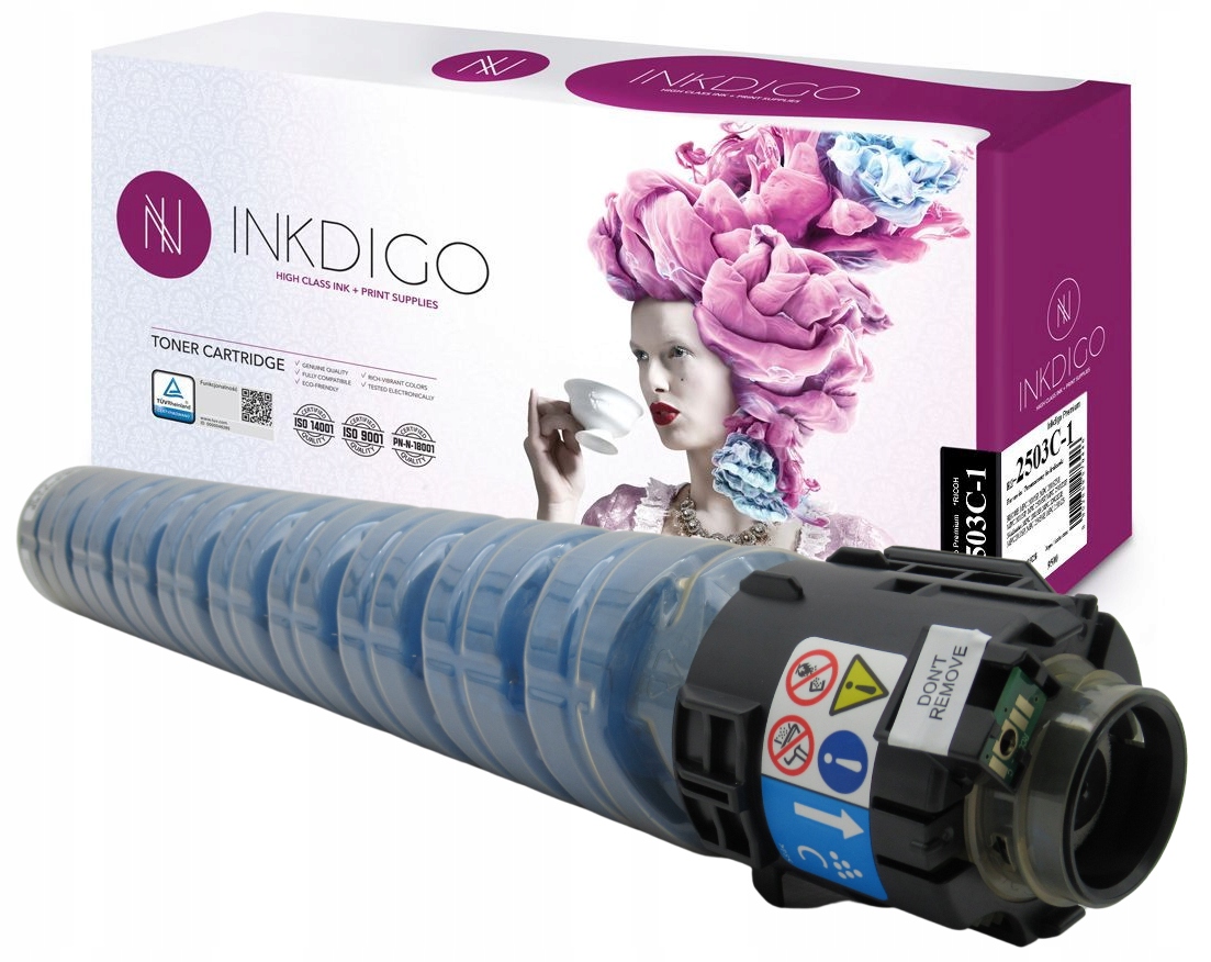 Toner Inkdigo do Ricoh 2503 (841928) Cyan 841928