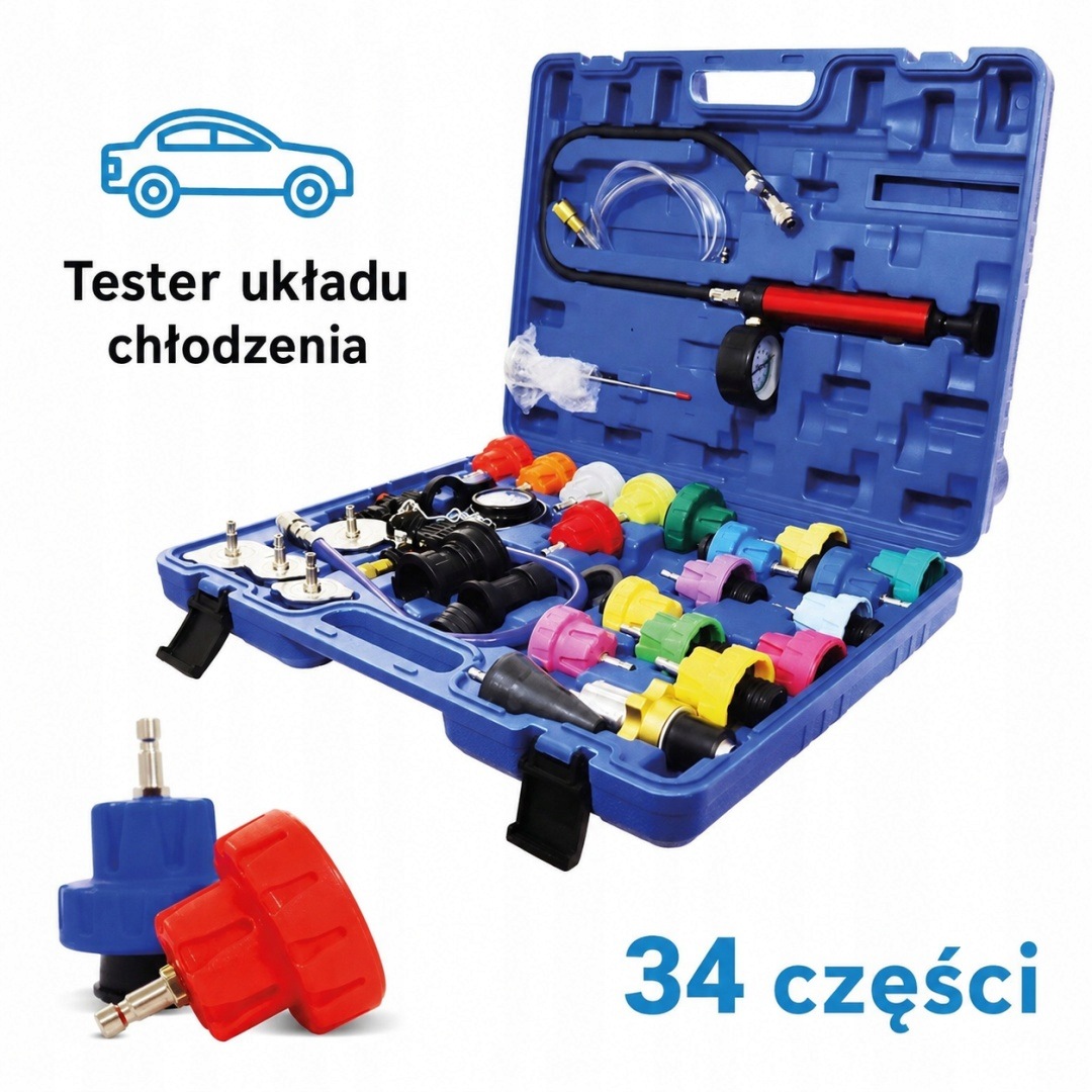 Bituxx 34-dielny tester chladiaceho systému, tlakový test tesnosti a