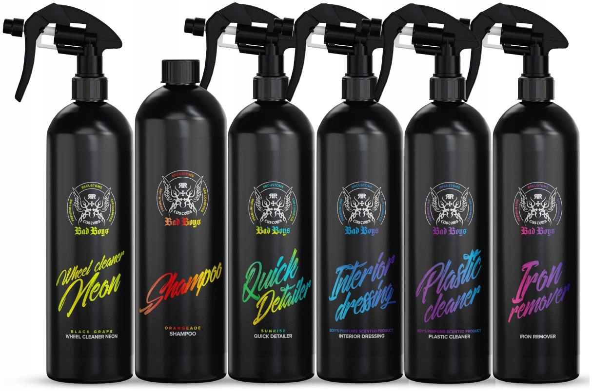 RR Customs RRC Bad Boys Mega Zestaw Kosmetyków Do Auta Detailing Prezent