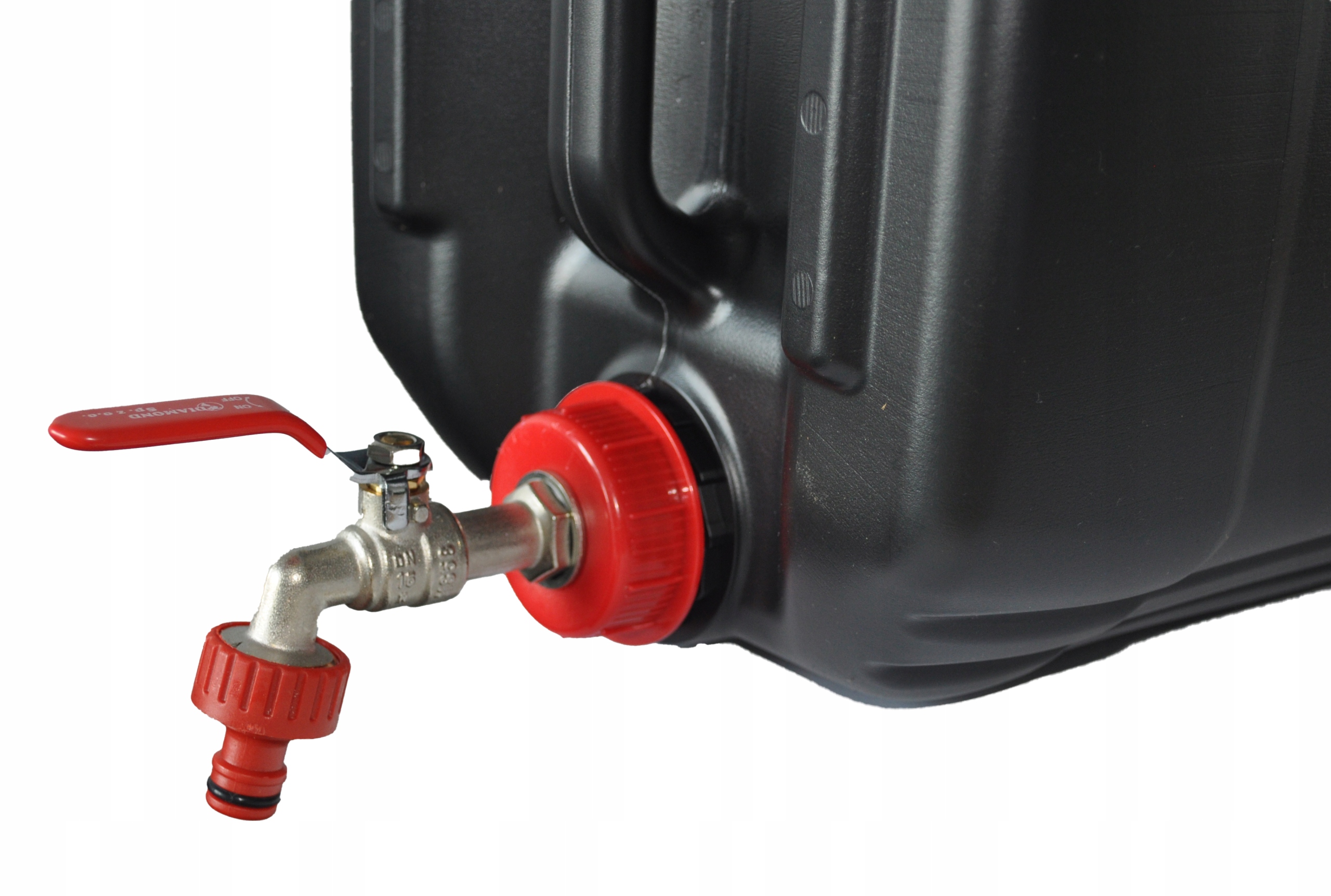 KANISTER ZBIORNIK 20L Z KRANEM BANIAK, CZARNY Marka Inna