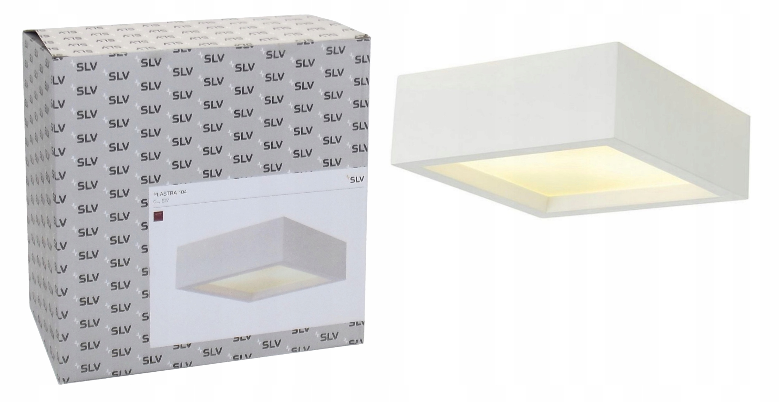 

Lampa Sufitowa Plafon Slv Plastra 104 2xE27 Biała