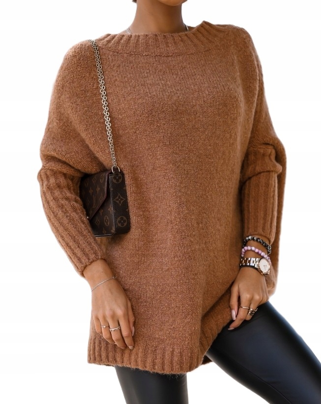 Cocomore Svetr Oversize Camelový