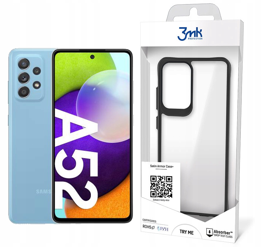

3MK Satin Armor Case+ do Samsung Galaxy A52 A52s