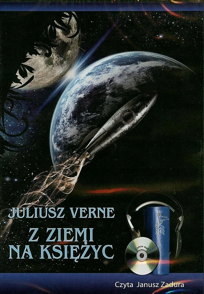 Z ZIEMI NA KSIĘŻYC AUDIOBOOK QES, JULIUSZ VERNE