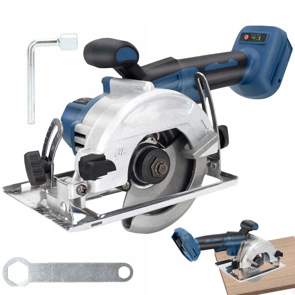 Akumulátorová pila na dřevo 21V Přesné řezání 45 stupňů Bezdrátová