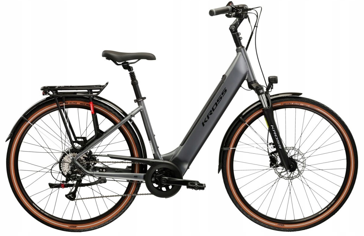 Rower Kross 28" Trans Hybrid 1.0 M-17" szaro-czarny matowy 2026