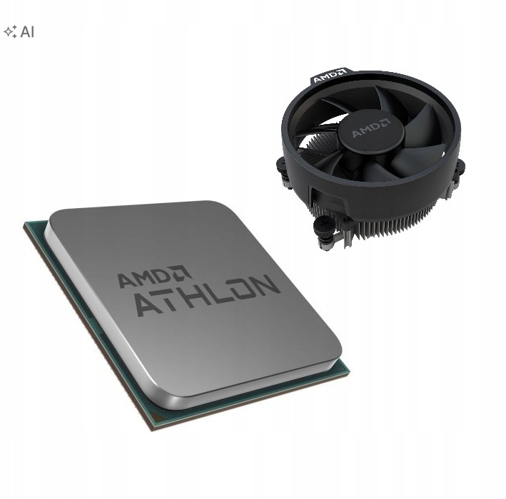 Procesor Amd Athlon 3000G 2C/4T Radeon Vega 3 AM4 Oem chlazení Amd 052