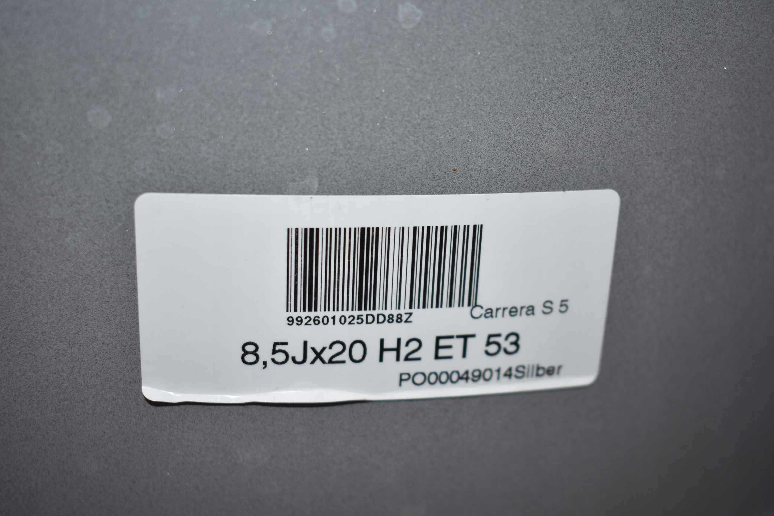 IDEALNE discs 20 21 PORSCHE 992 2023 R. 1