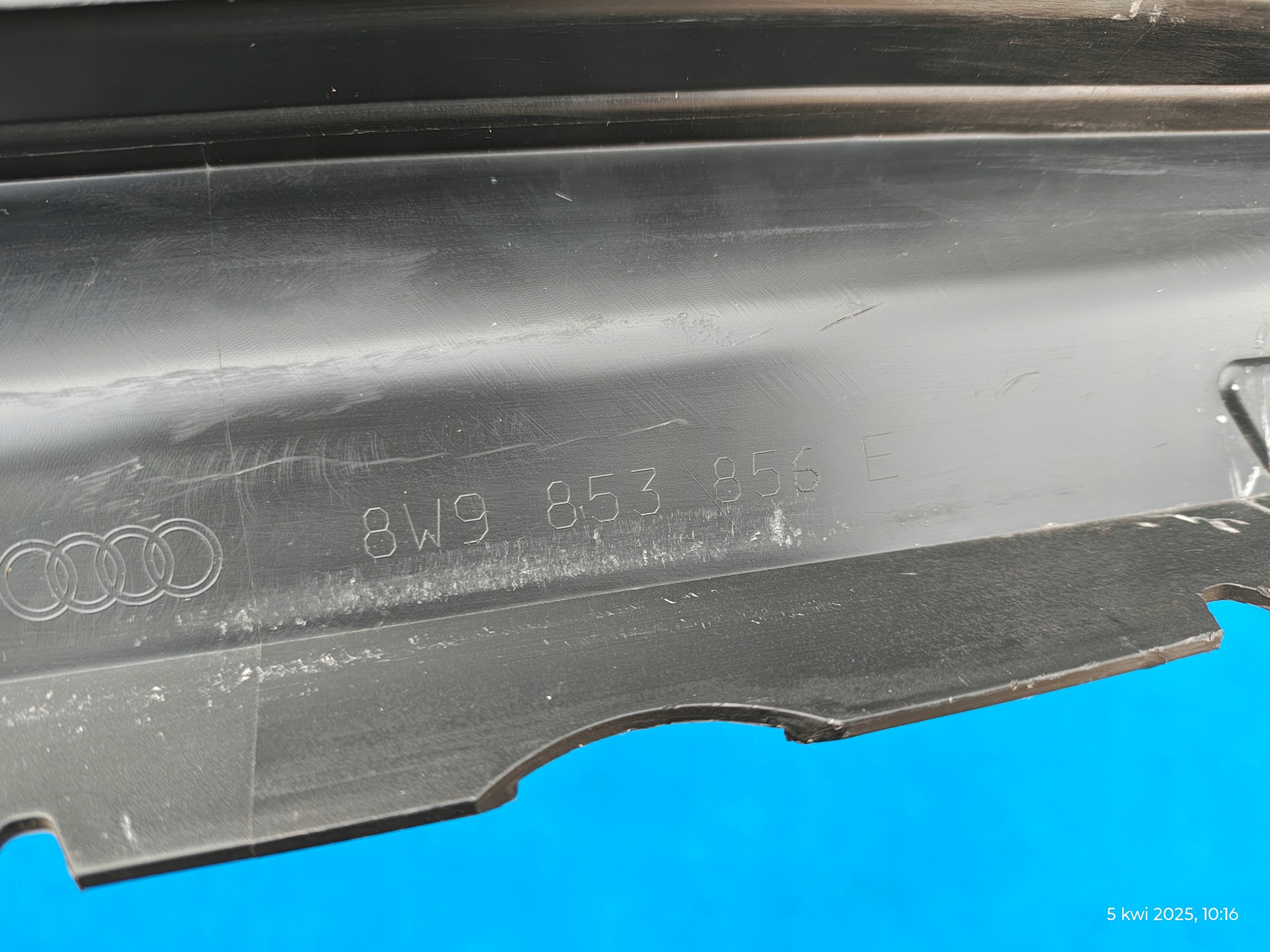 AUDI A4 B9 8W ALLROAD right threshold moulding threshold cap 8W9853856E PRO12F