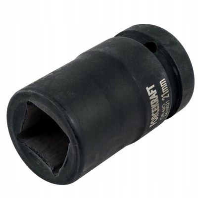 Nasadka Udarowa 21mm 4-KĄT Kwadrat gniazdo 1" 1 cal Długość 85MM Cr-mo