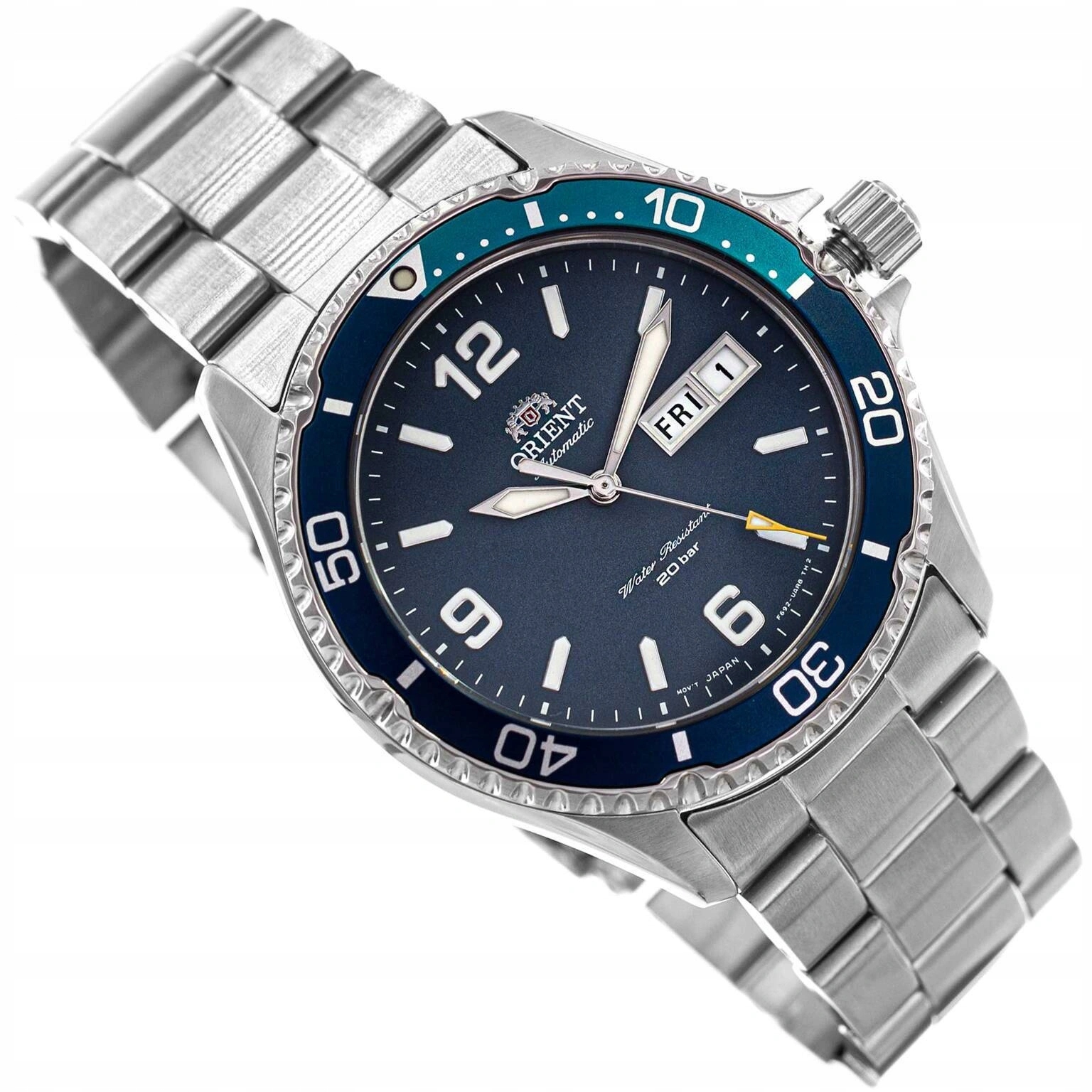 Pánské Hodinky Orient RA-AA0818L19B Mako III Kamasu Automatic Stříbrné 20BAR