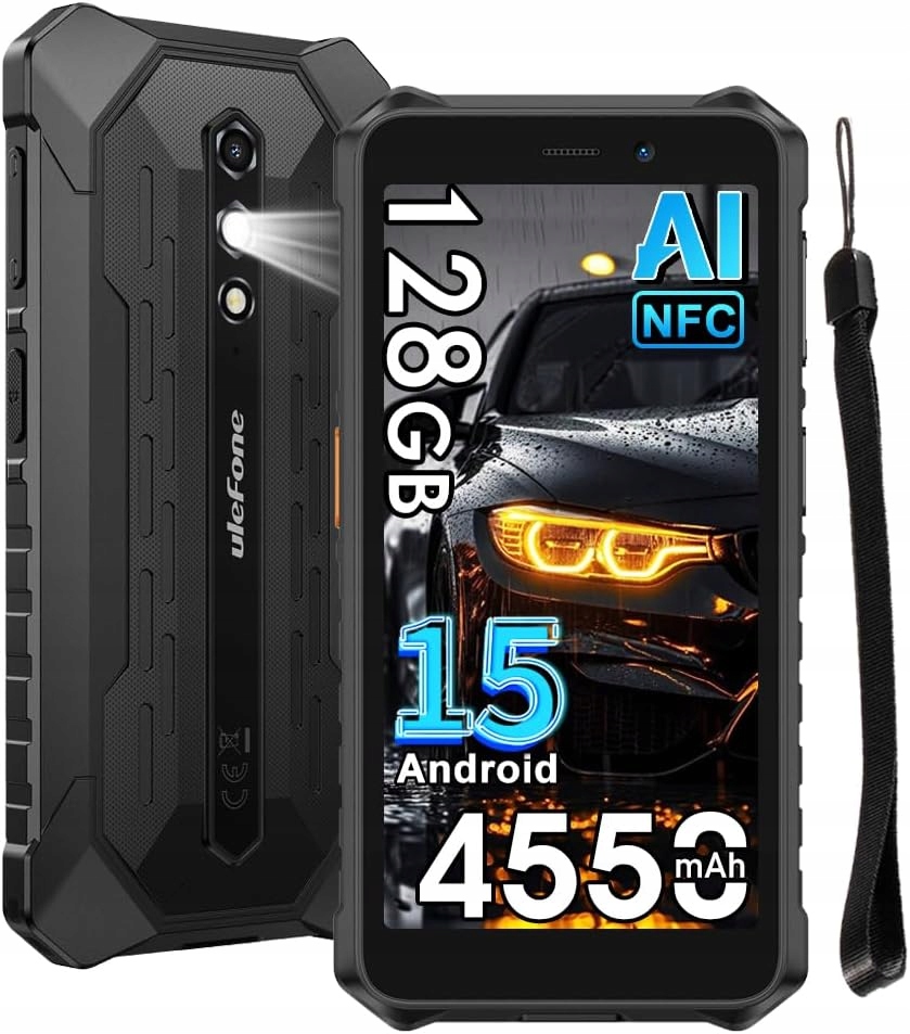Ulefone odolný smartphone, 128 Gb