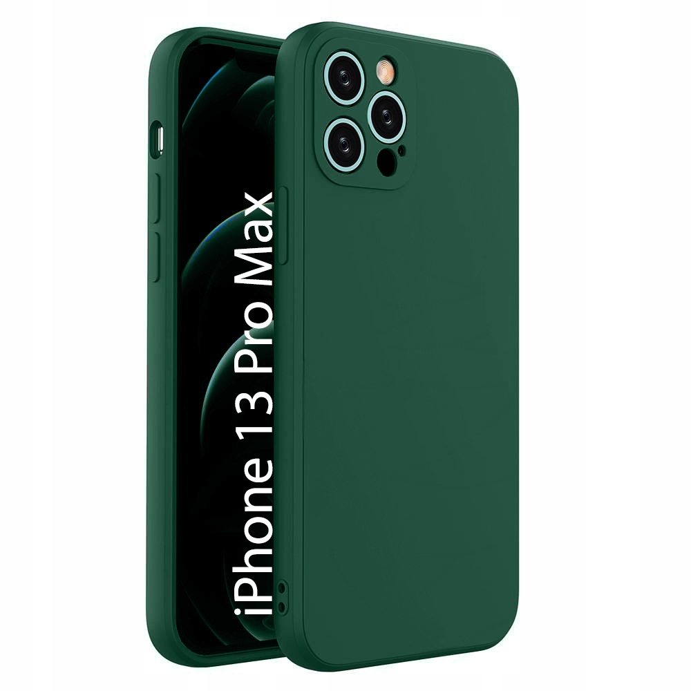 

Etui Liquid Zielony Silicon do iPhone 13 Pro Max