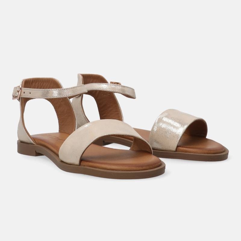 Venezia H020NUGOOBS045 zlaté sandály vel. 40 nubuk Kochland