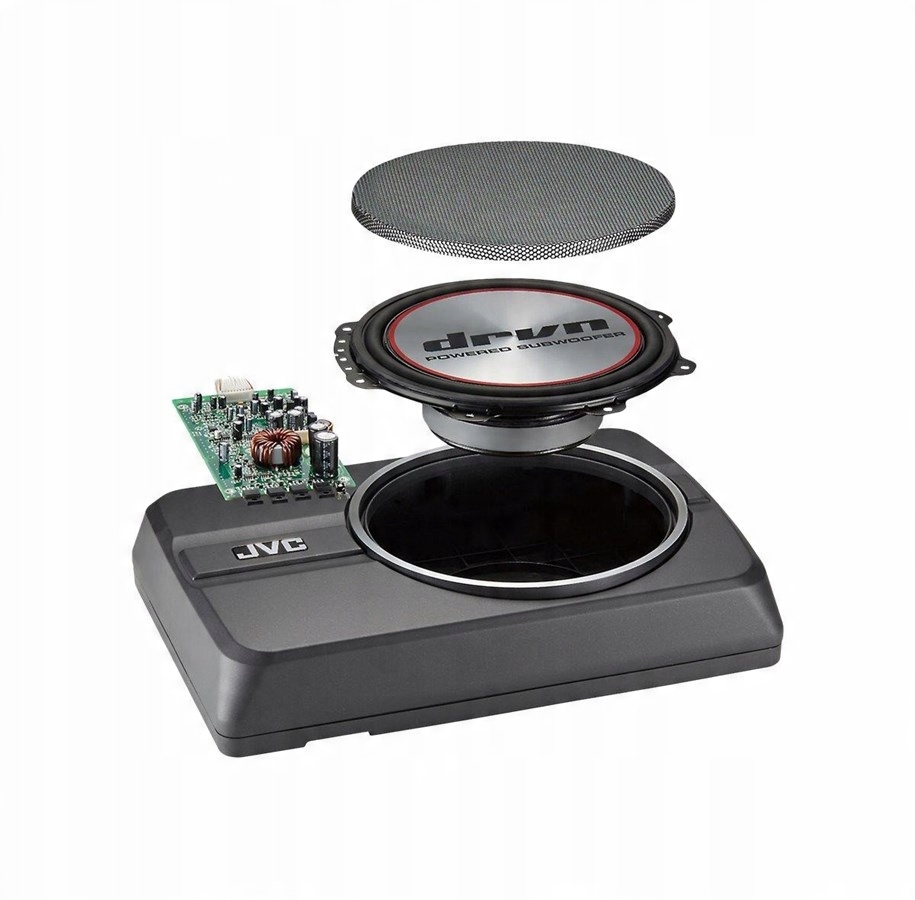 

Aktywny Jvc CW-DRA8 Pilot Subwoofer Pod Siedzenie