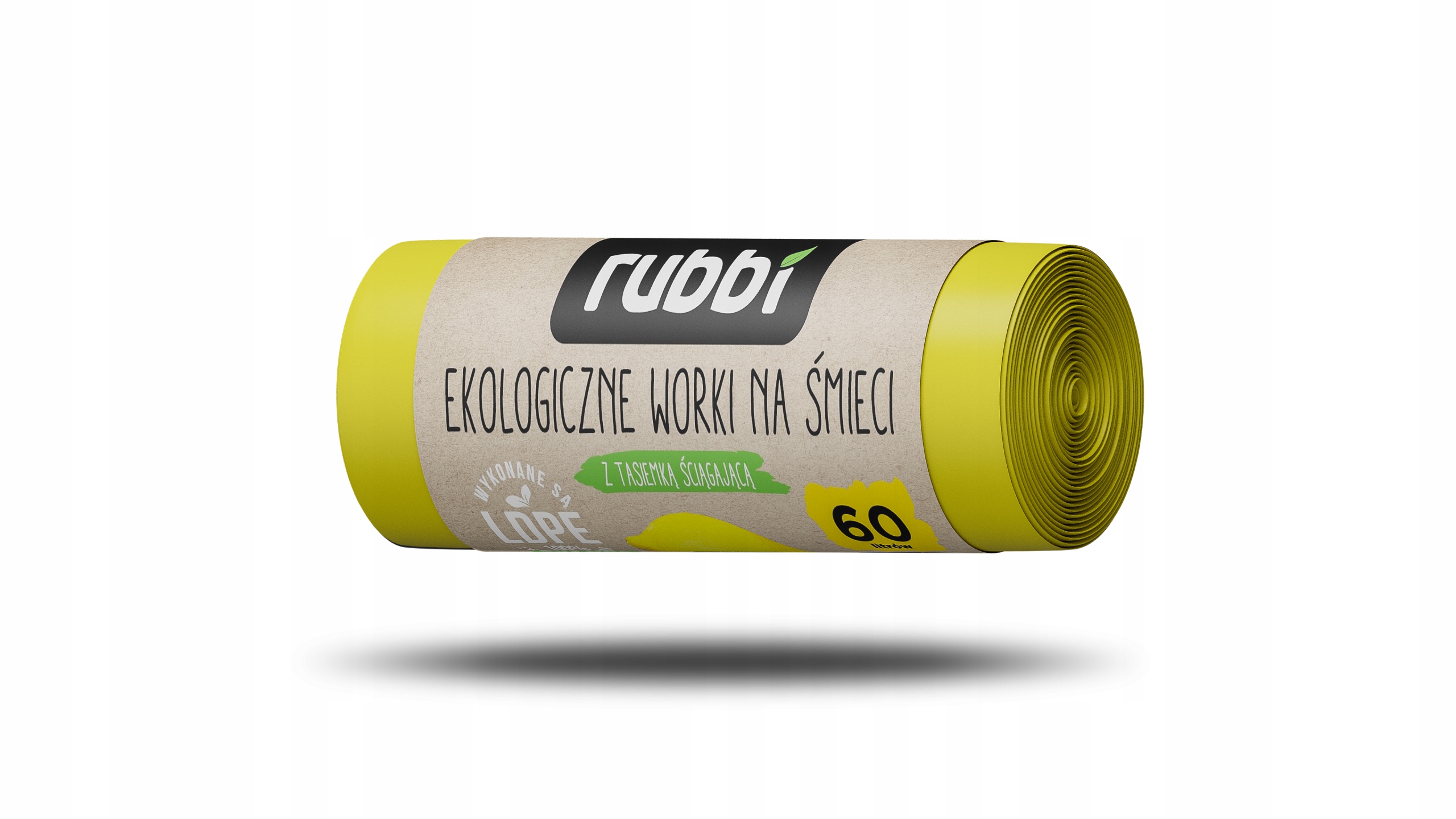 

Rubbi Ekologiczne worki na śmieci Cytryna 60 l
