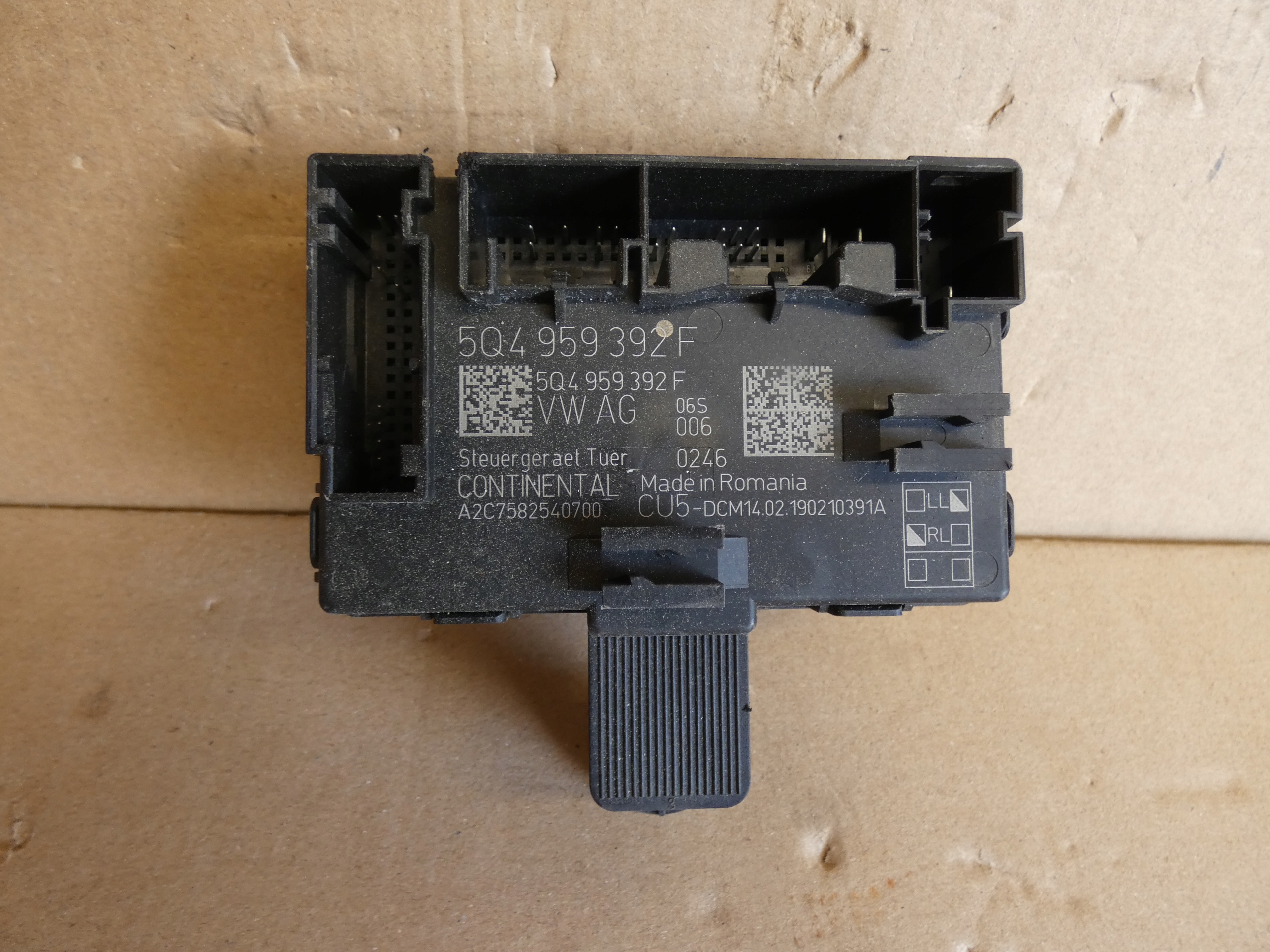 module control unit door VW Skoda Audi 5Q4959392F