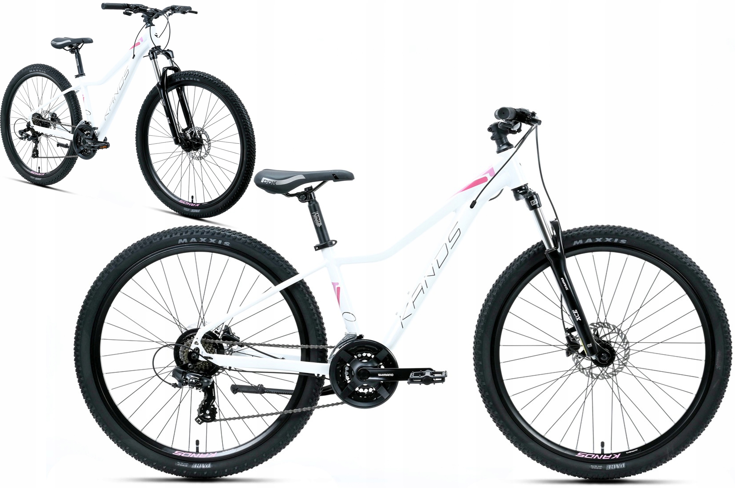 Rower Mtb 27.5" Kands Saphire V1 rama 16" biały R26