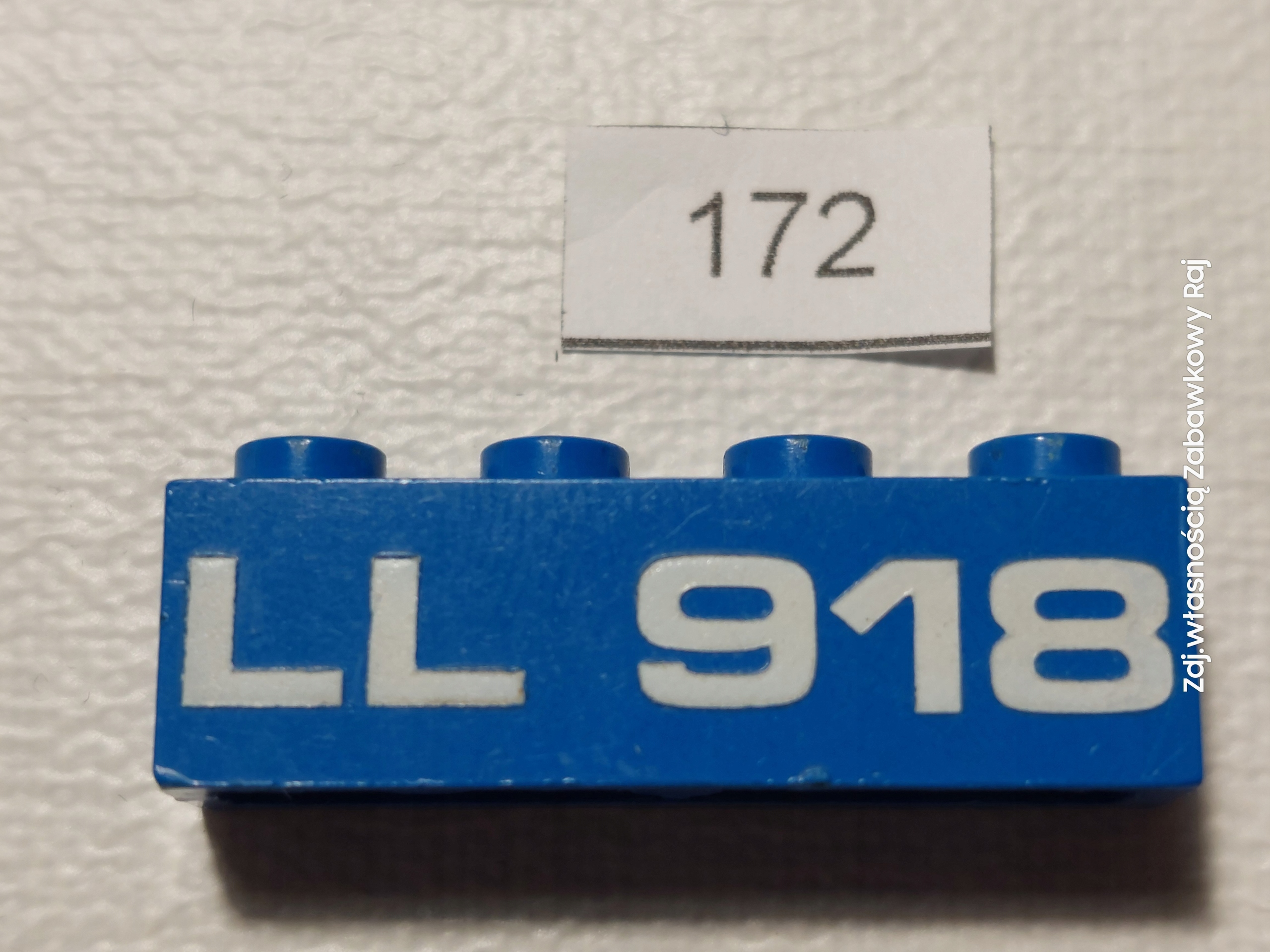 LEGO 3010p918 niebieski brick LL 928 Space do 918 • Cena, Opinie