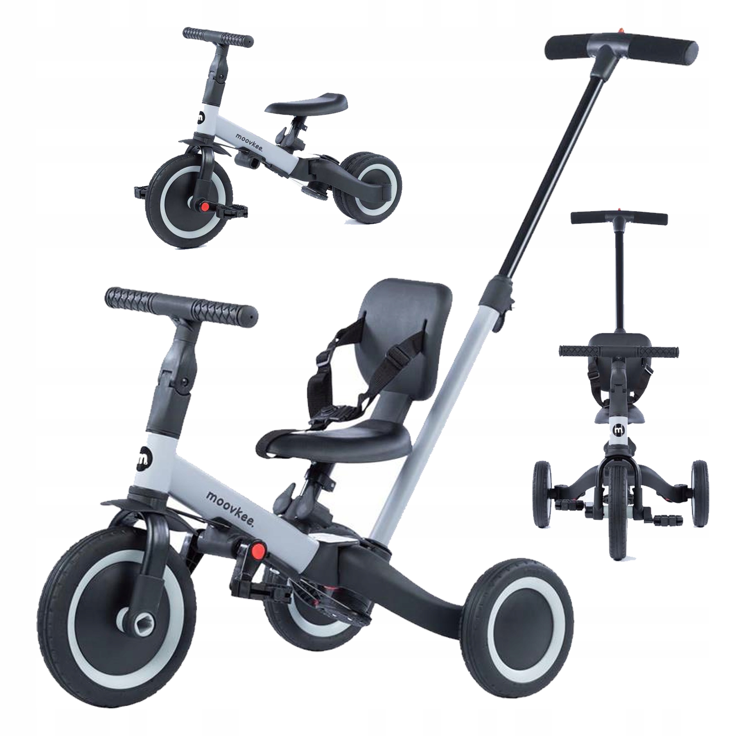Rower trójkołowy dla Dzieci Szary Moovkee