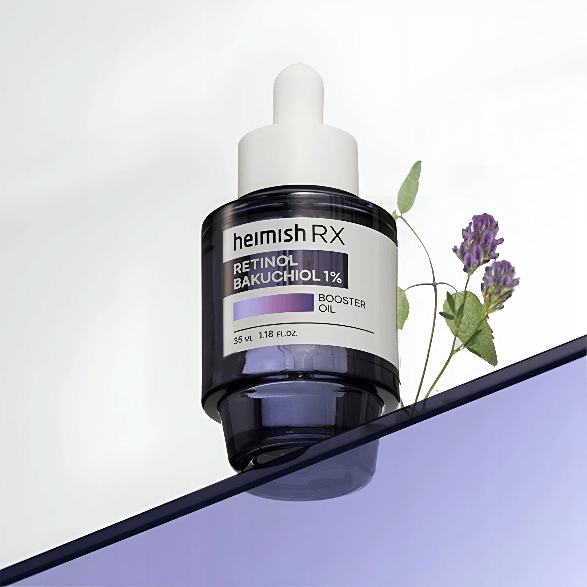 Heimish RX Retinol Bakuchiol Booster Oil 35 ml - olejek pielęgnacyjny do twarzy z retinolem i bakuchiolem — 4