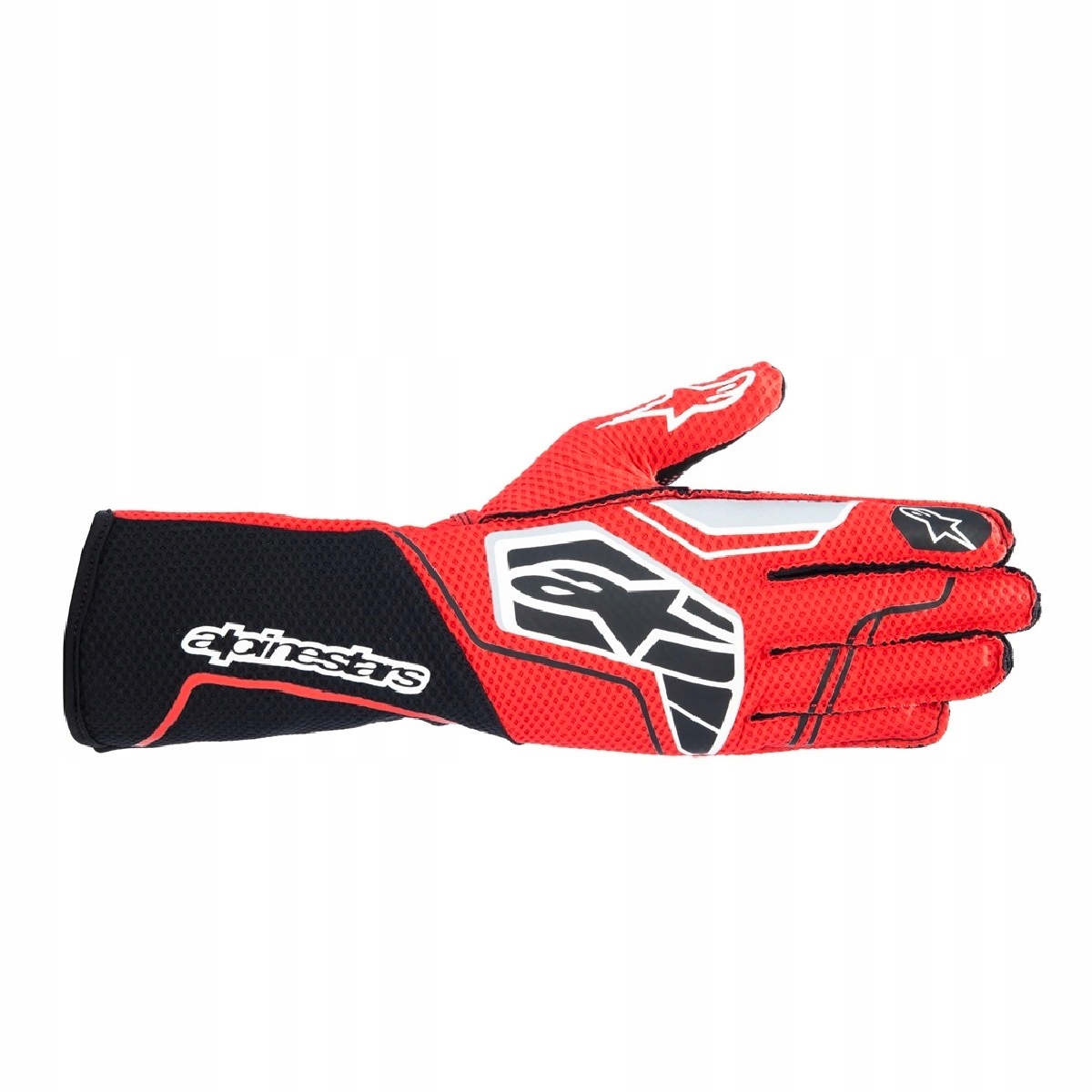Rukavice Alpinestars TECH-1 Kx v4 Fia 8877-2022 červeno-čierne veľ XXL