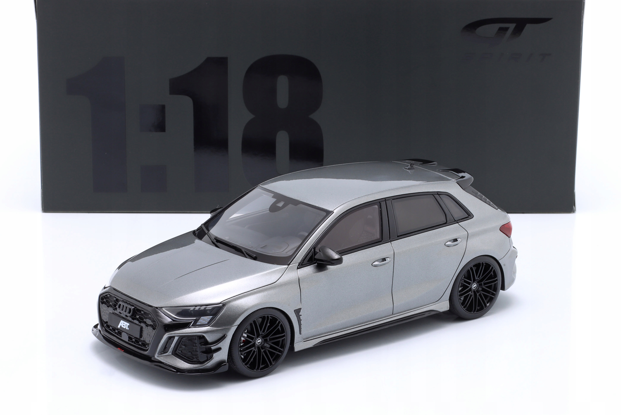 Gt Spirit Abt Audi RS3-R 2021 Daytona Grey LE1/999 1:18