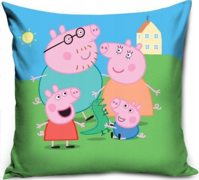 

Poszewka Dziecięca Dekoracyjna 40X40 Świnka Peppa