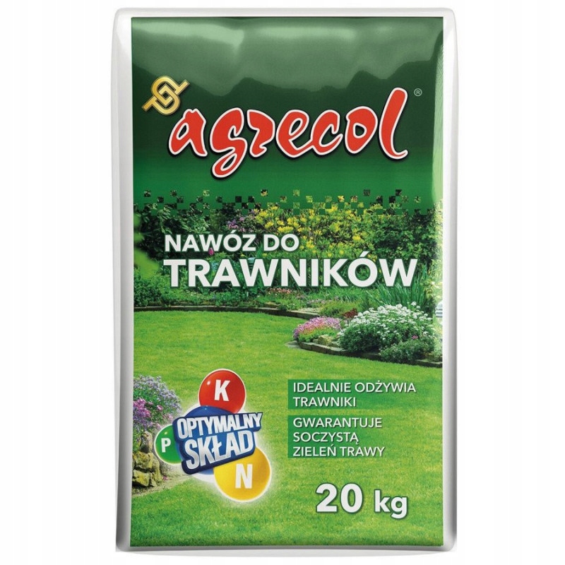 Hortifoska nawóz do trawników 3w1 20kg Agrecol