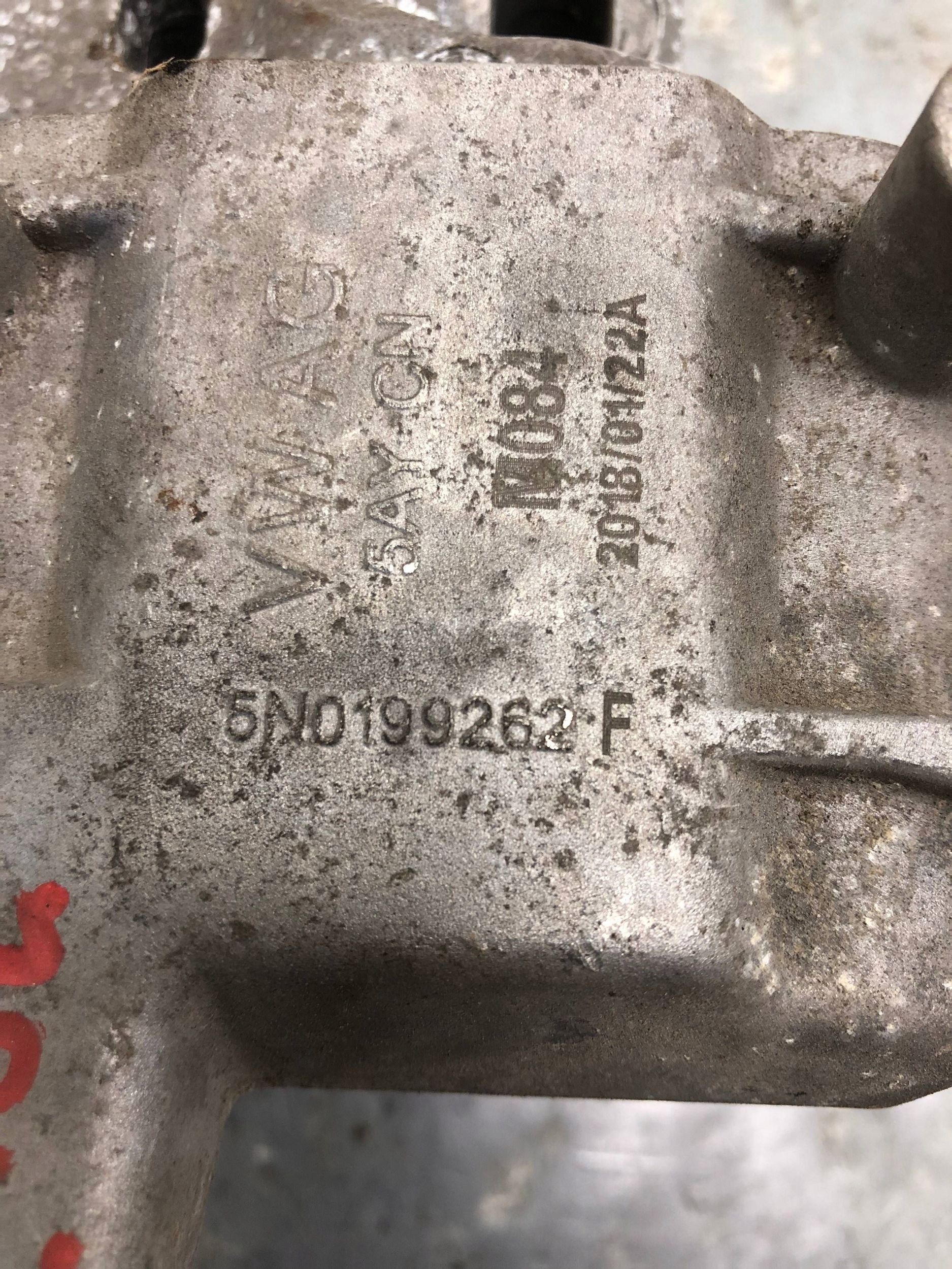 holder engine mount VW SKODA AUDI 5N0199262F