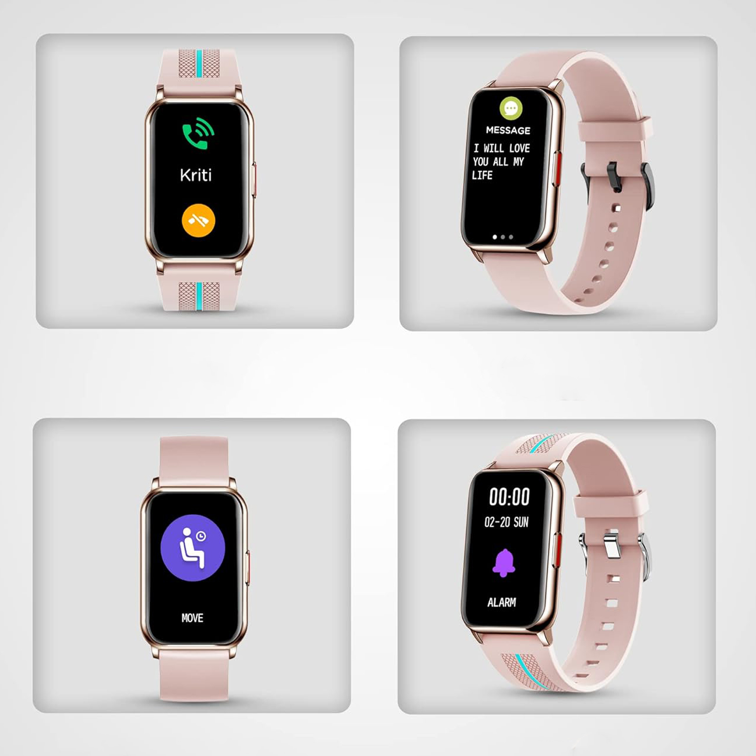 SMARTWATCH DLA KOBIET KOMPATYBILNY Z IOS 10/ ANDROIDEM 5.0 IP68 WODOODPORNY Kompatybilność systemowa Android iOS