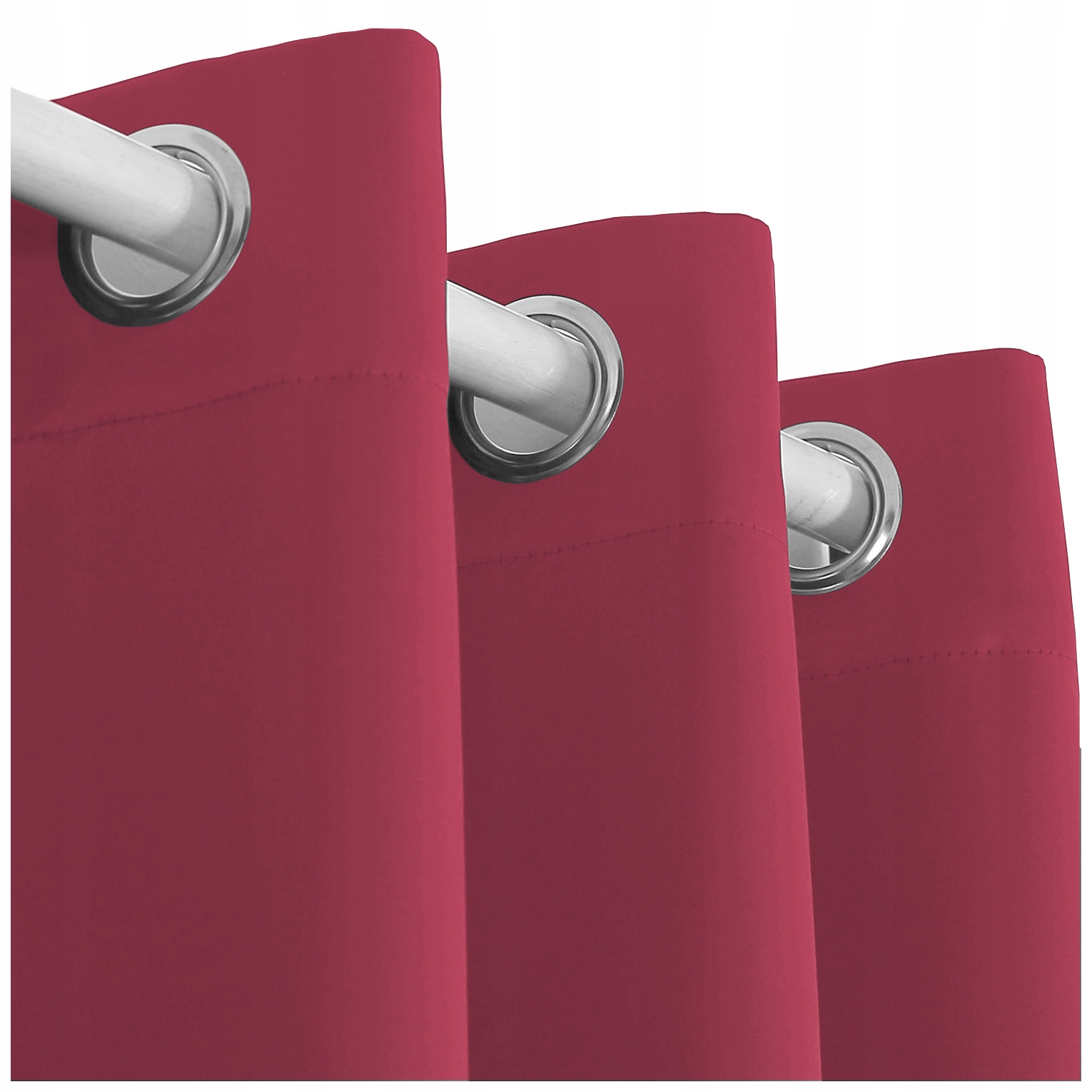 ZASŁONY MATOWE ZASŁONA PRZELOTKI 145x250 róż indyjski