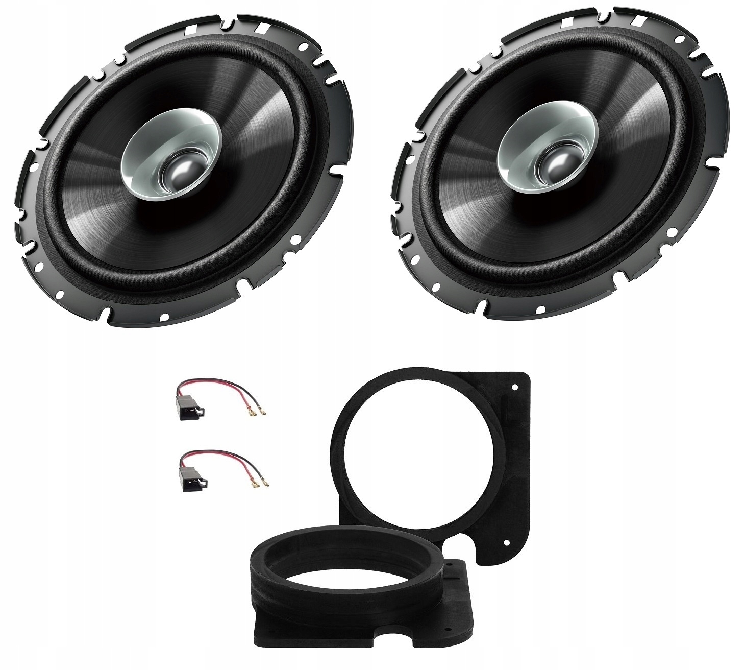 Pioneer TS-G1710F Dual Cone distanční reproduktory 165 mm Vw Golf 3 Vento 16,5 cm