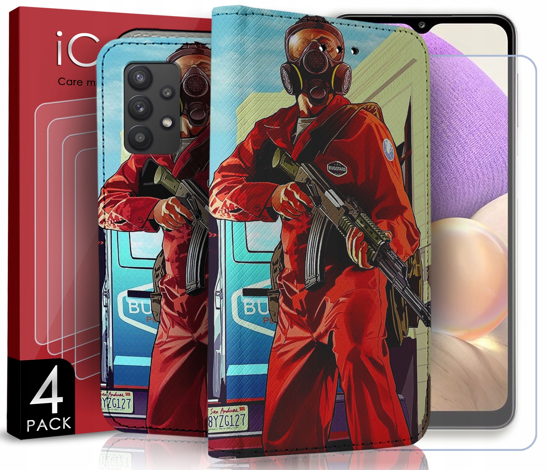 

Etui Do Samsung Galaxy A32 5G Szkło