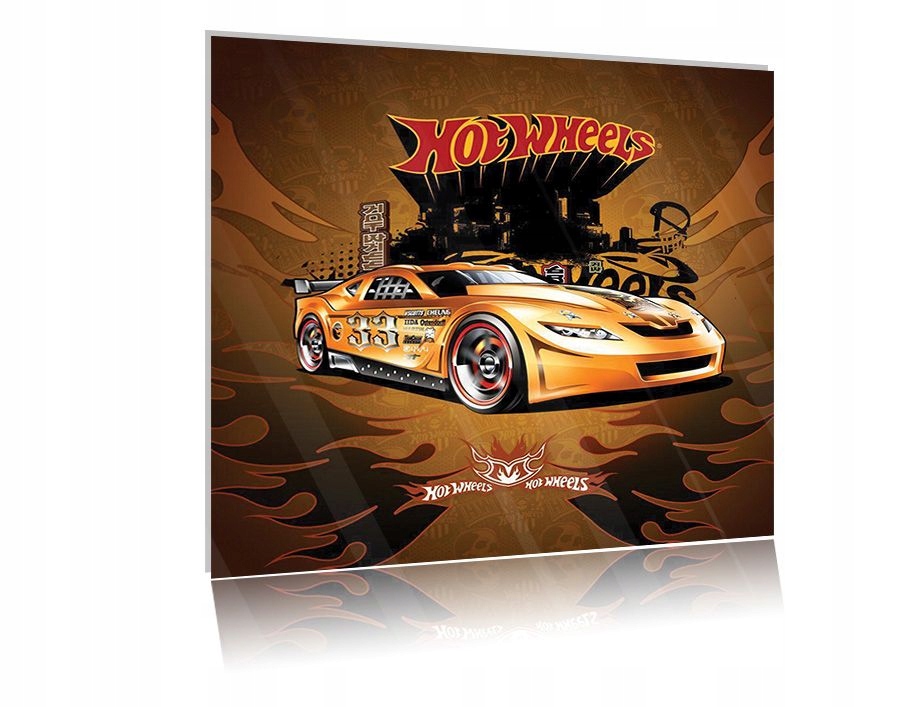 

Obraz szklany na szkle Hot Wheels 04 50x50