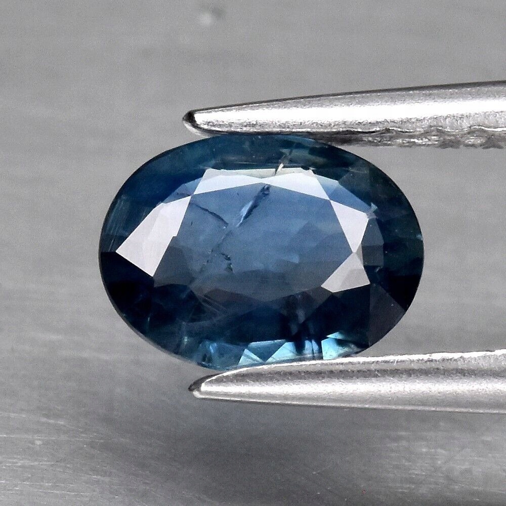 Safír 0.58ct Modrý Ovál eCertifikát Wbd