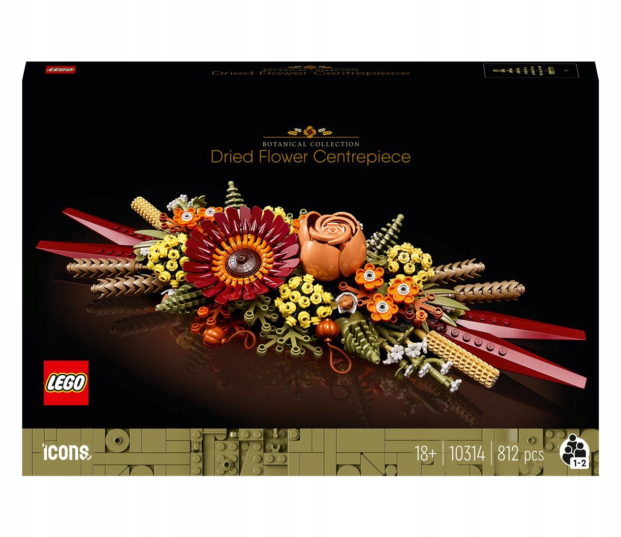 

Lego Icons 10314 Stroik z suszonych kwiatów