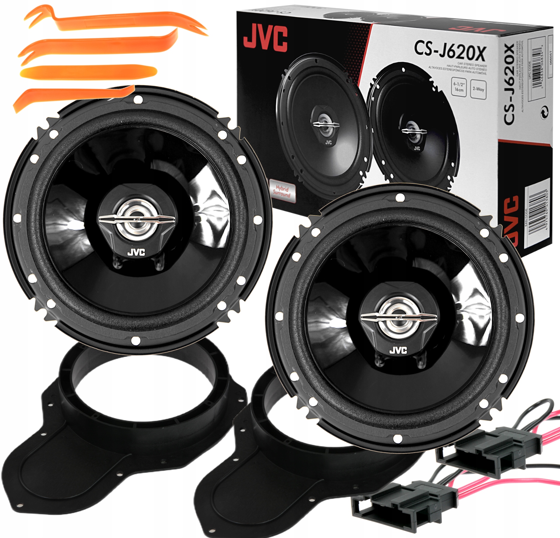 Głośniki JVC do VW PASSAT B6 CC B7 B8 PRZÓD