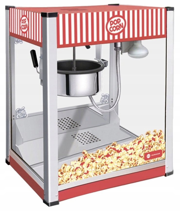 Profesionální popcornovač 1,3 kW 230 V Hurakan Hkn-pcorn