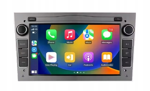 Radio 2 Din Navigace Android Opel Vectra C Zafira Astra H Corsa Gray